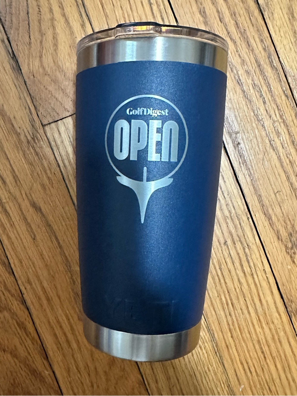New Golf Digest Open Navy YETI Tumbler
